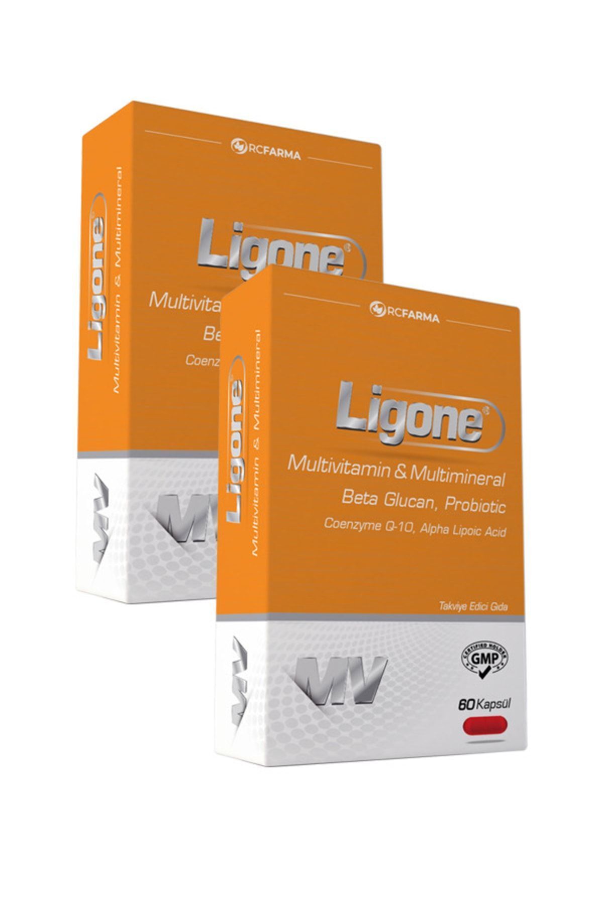 Ligone Multivitamin Multimineral Beta Glucan Probiotic 60 Kapsül 2 Kutu Ligone Multivitamin Multimineral Beta Glucan Probiotic 60 Kapsül 2 Kutu