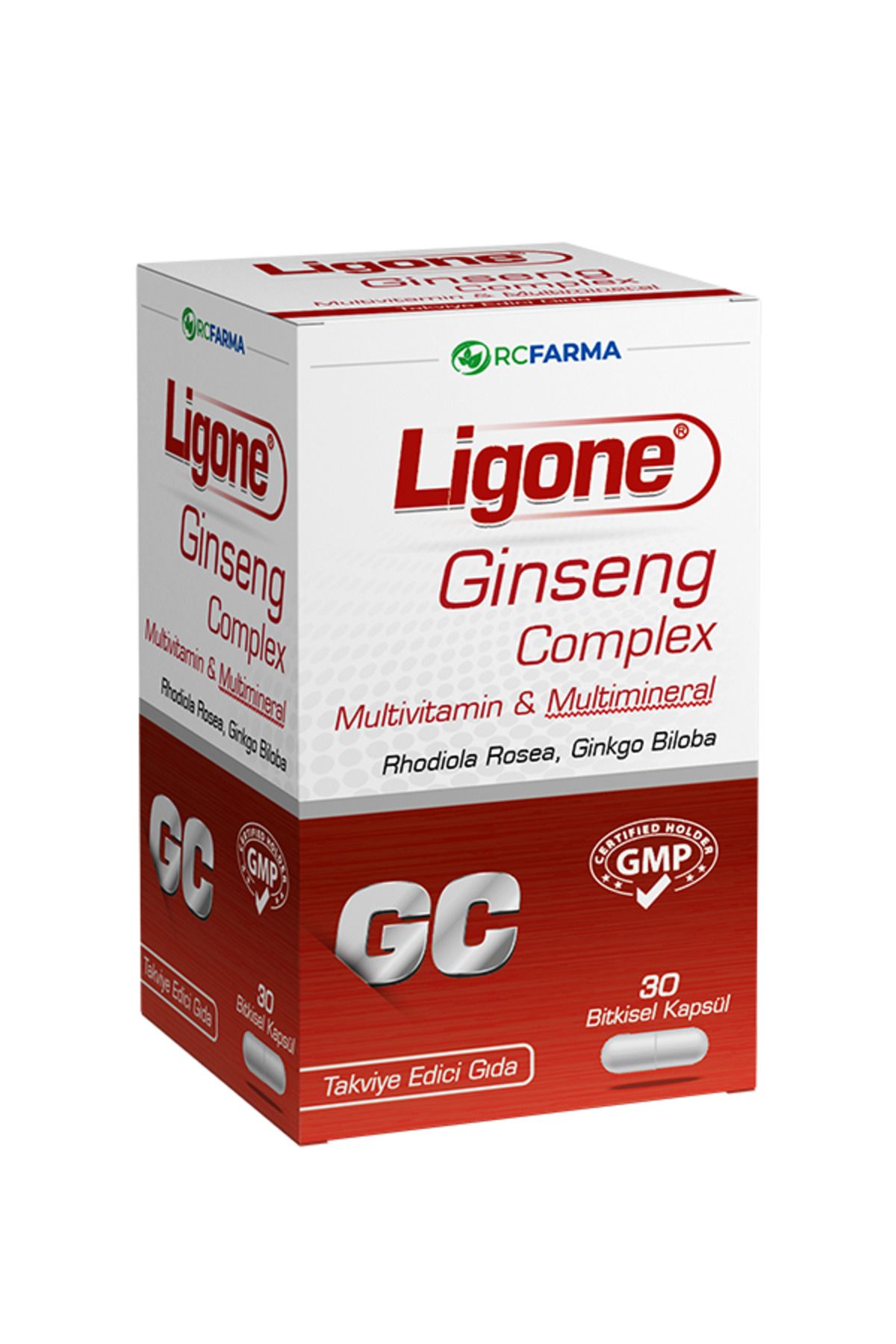 Ligone Ginseng Q-10 Zerdeçal Multimineral 30 Kapsül Ligone Ginseng Q-10 Zerdeçal Multimineral 30 Kapsül
