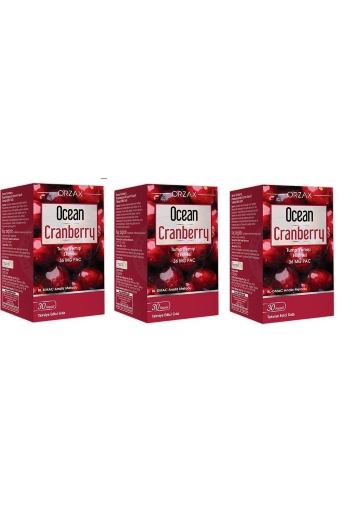 Ocean Cranberry 30 Kapsül 3 Adet Ocean Cranberry 30 Kapsül 3 Adet