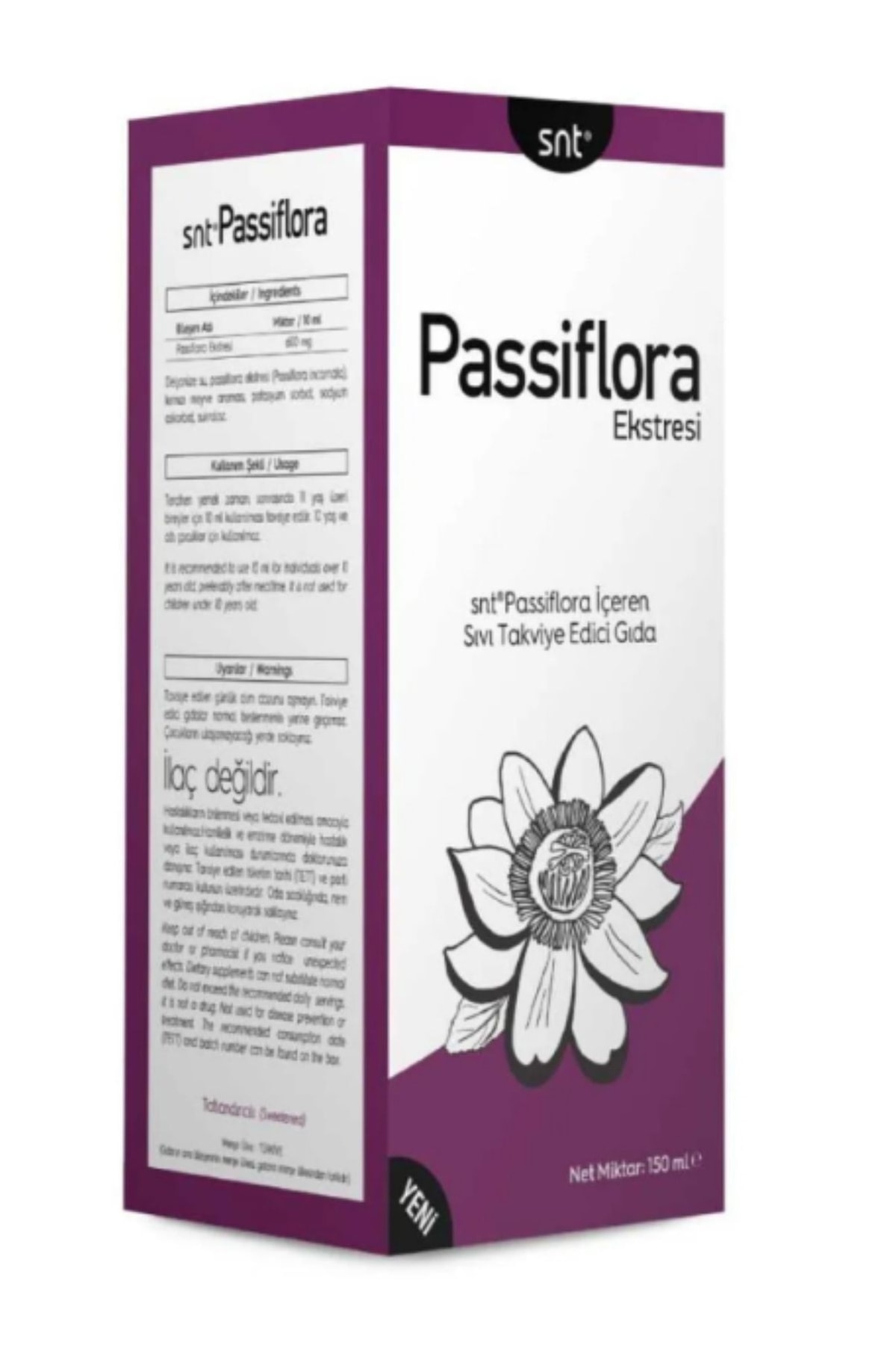 SANTASYA Passiflora 150 Ml Şurup SANTASYA Passiflora 150 Ml Şurup